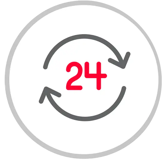 Installazione in meno di 24 ore