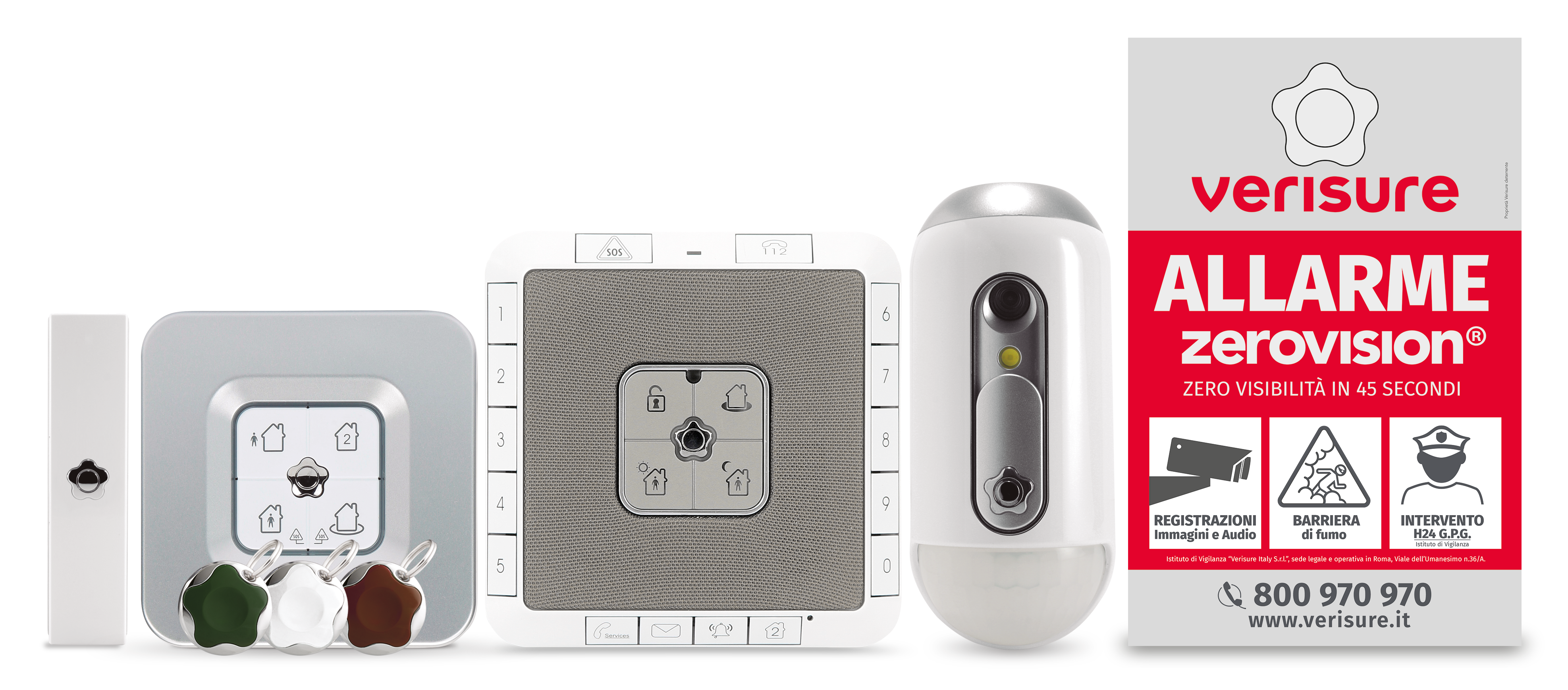 impianto antitrusione base di verisure