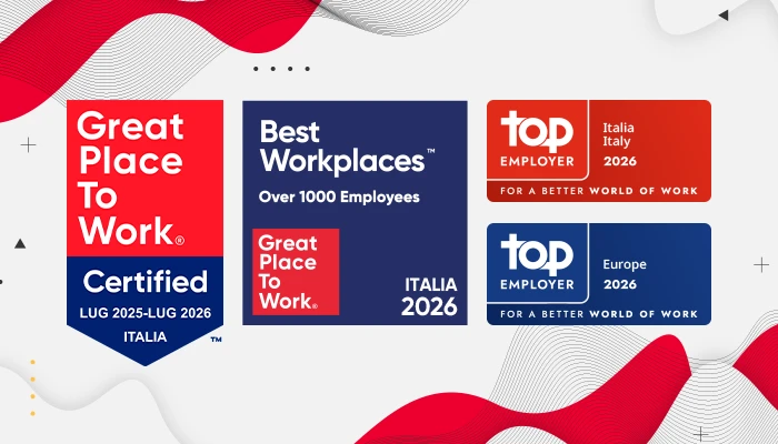 Bollino Great Place To Work e Top Employer