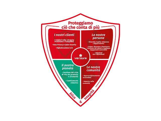 A red and green shield with white text
Description automatically generated
