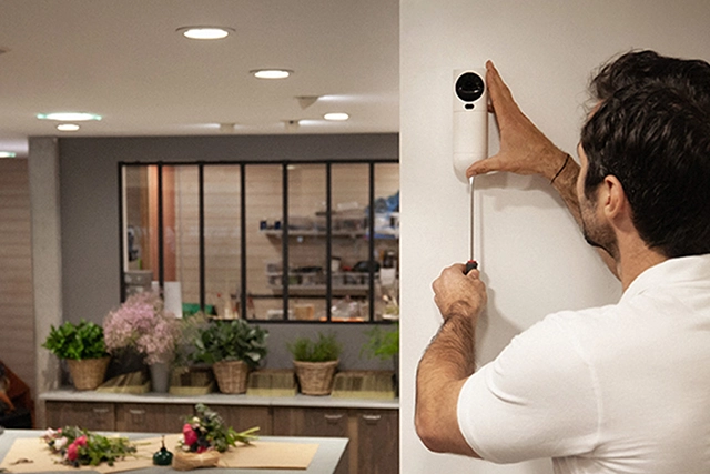 Installazione sistema d'allarme Verisure eseguita da professionista