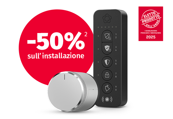 Promo -50% - SmartLock e Lettore Chiavi
