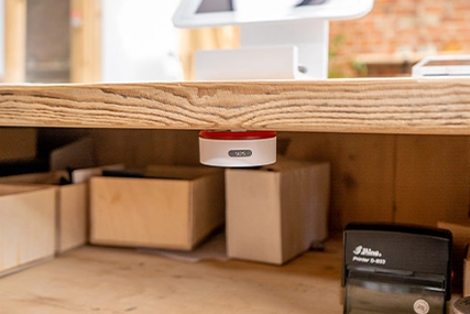 Allarme per aziende e negozi | Pulsante anti-intrusione