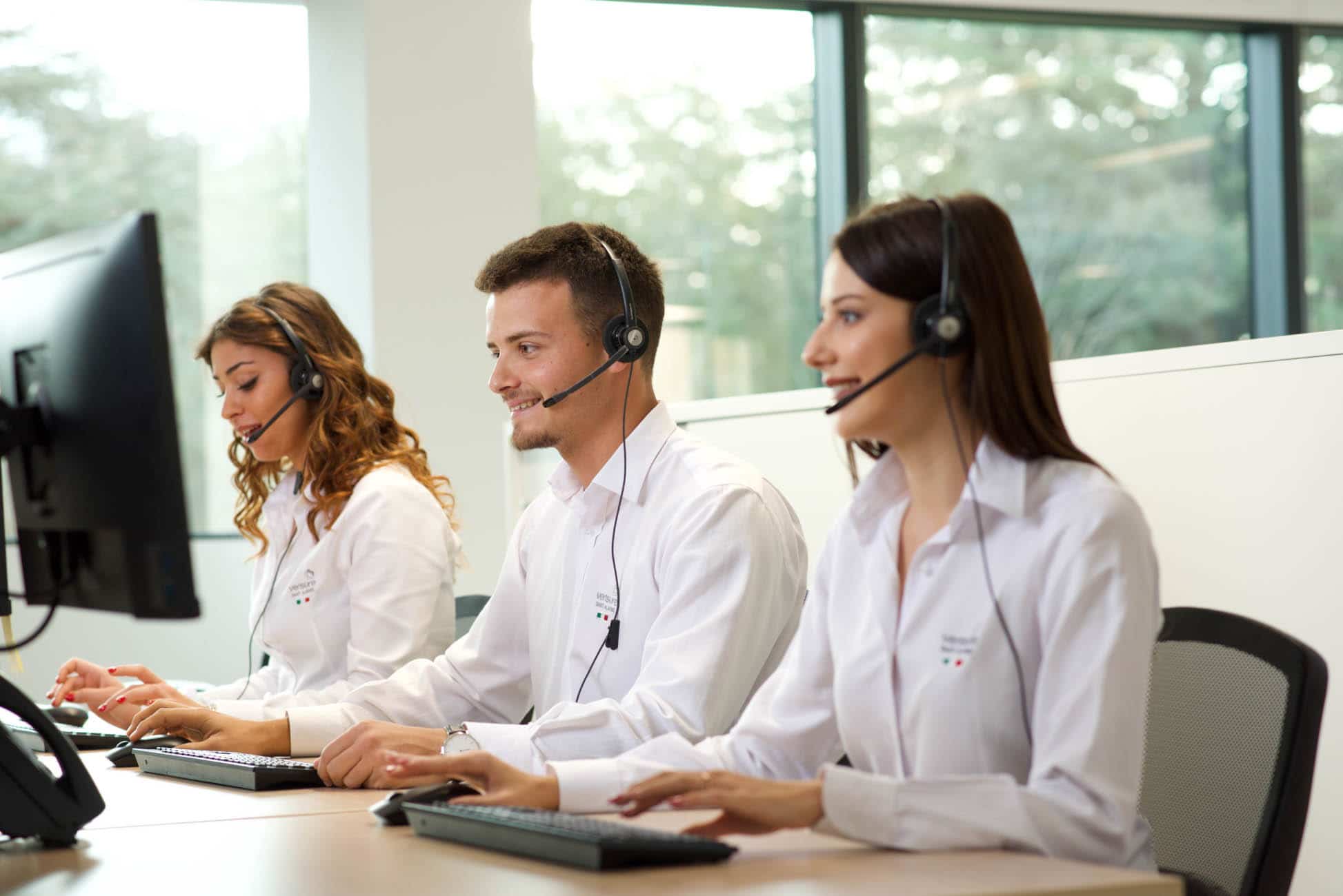 il team di customer experience management di verisure