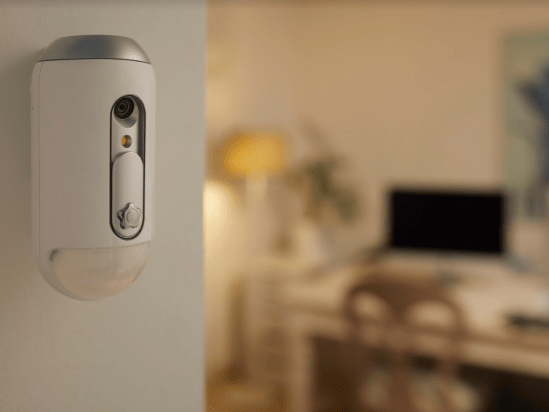 un sensore di movimento dell'impianto antintrusione wireless