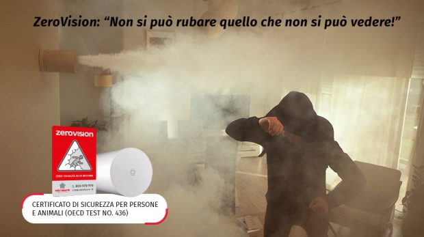 Antifurto Fumogeno: ecco come costringe il ladro alla fuga