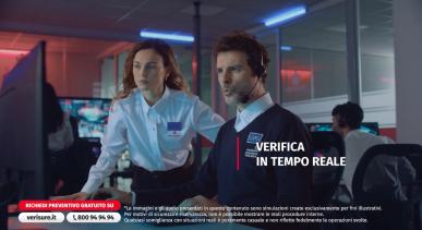 Verisure nuova campagna TV Aprile 2026