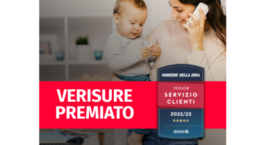 Verisure vince premio Miglior Servizio Clienti Corriere della Sera e Statista
