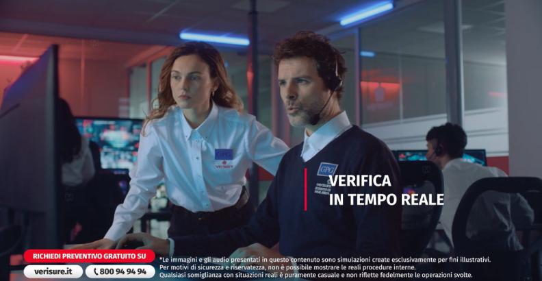 Verisure nuova campagna TV Aprile 2026