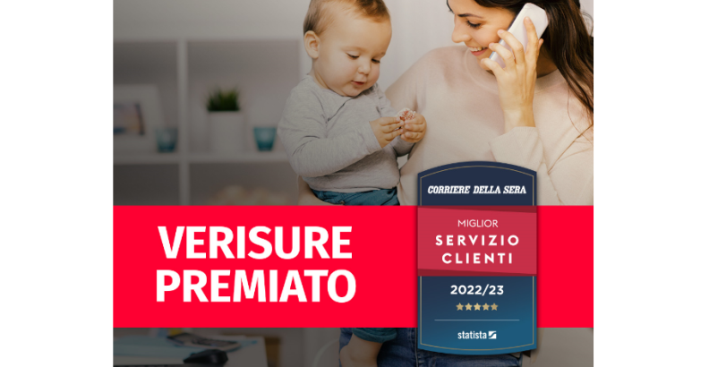 Verisure vince premio Miglior Servizio Clienti Corriere della Sera e Statista