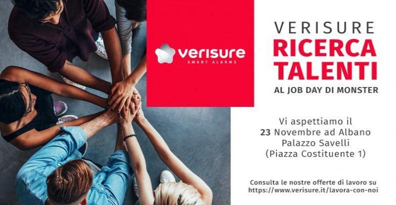 Locandina Verisure Ricerca Talenti