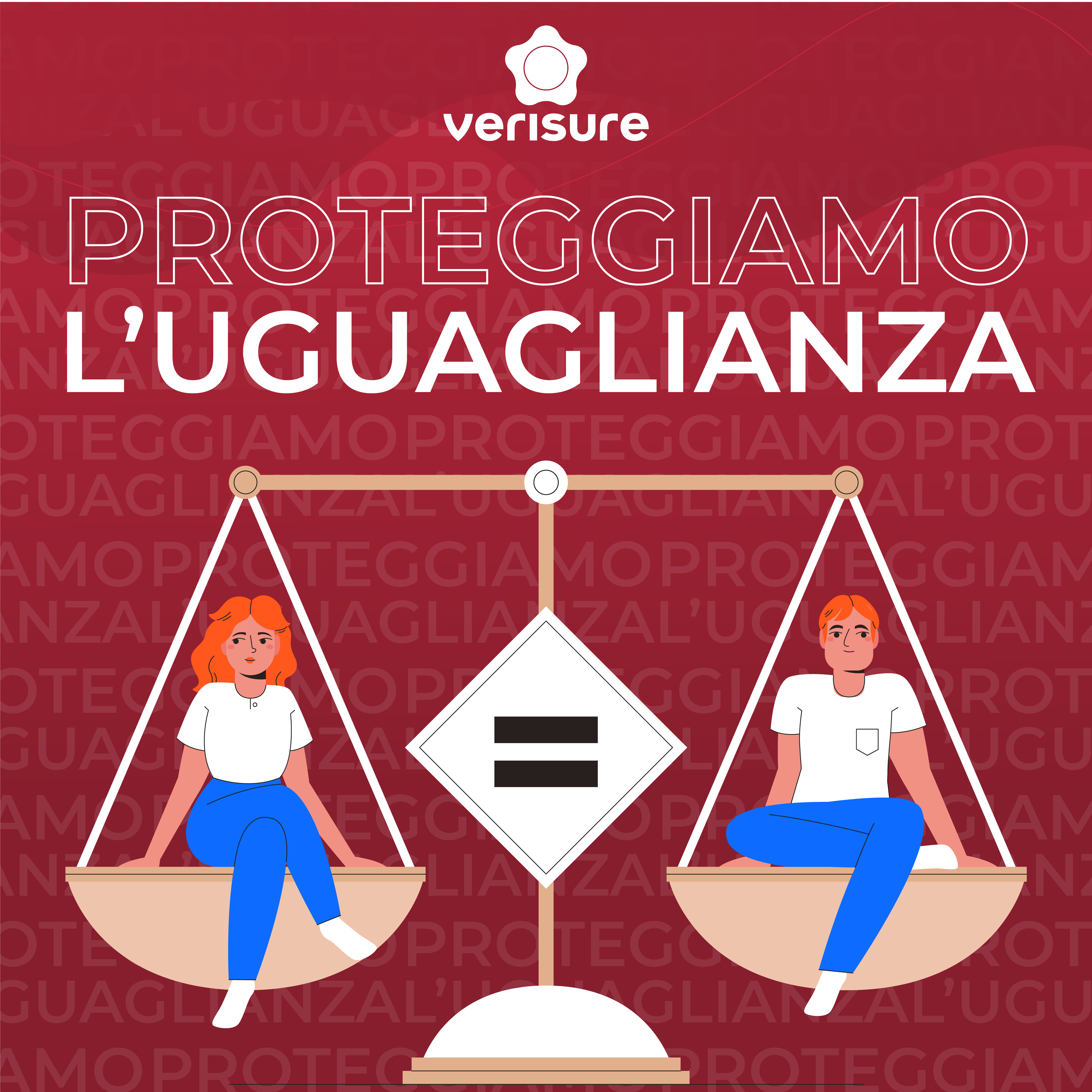 iniziativa verisure proteggiamo l'uguaglianza per la giornata internazionale della donna