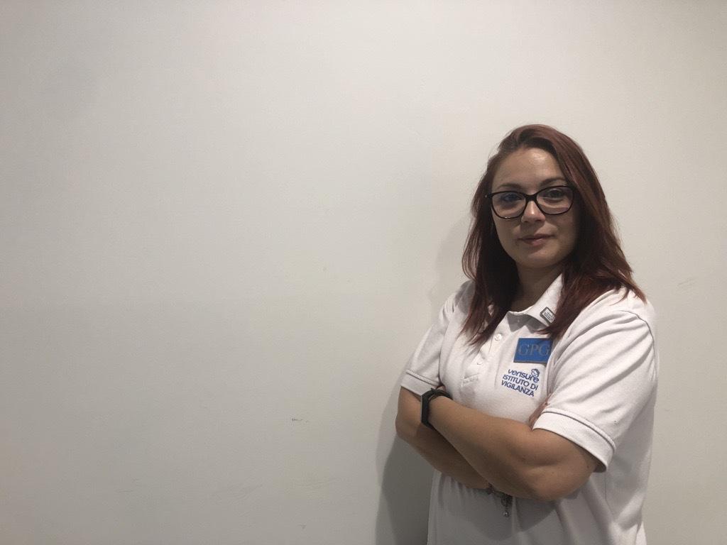 Claudia guardia giurata verisure