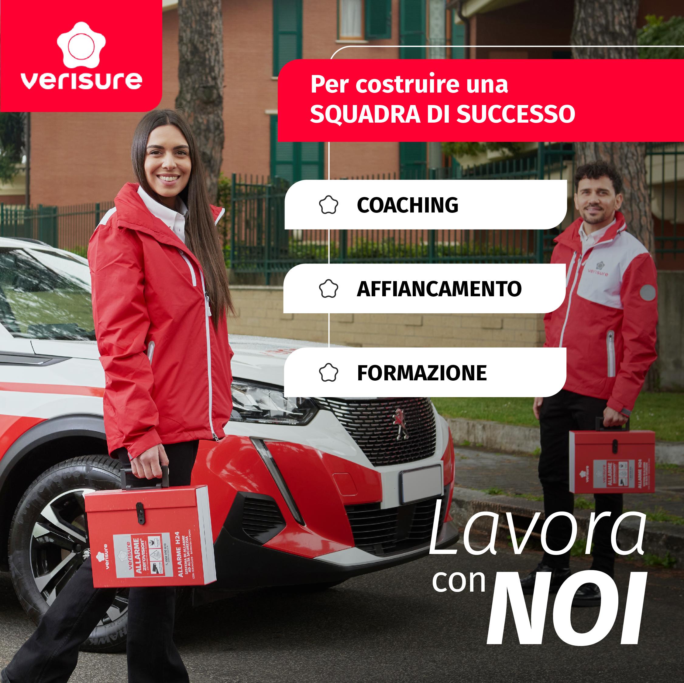 coaching aziendale, affiancamento e formazione in verisure
