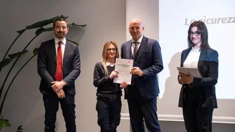 Premiazione Verisure Questura