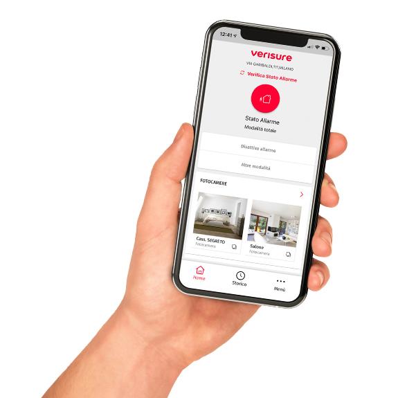 App My Verisure Italia, la tua sicurezza a portata di smartphone